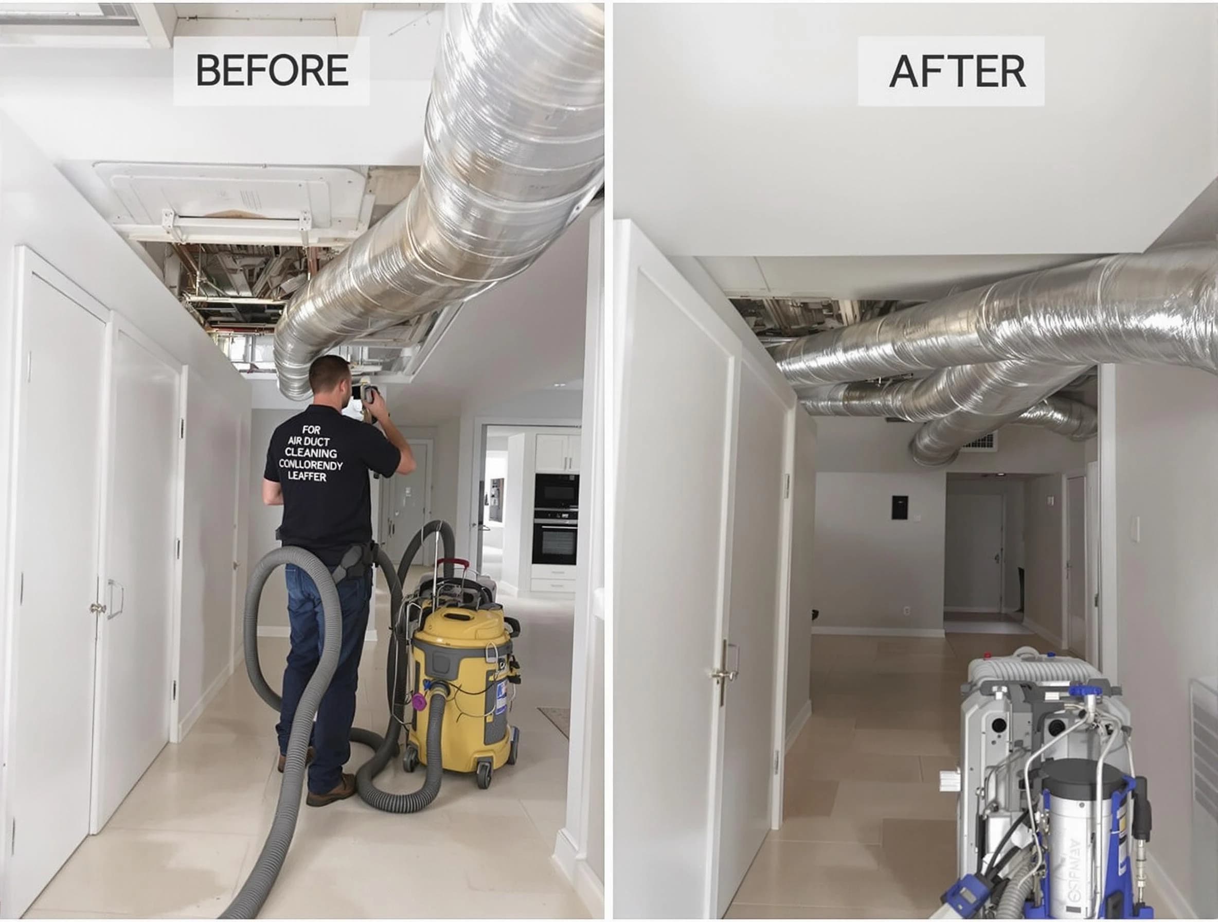 Sandia Heights Air Duct Cleaning professional performing thorough air duct cleaning in Sandia Heights