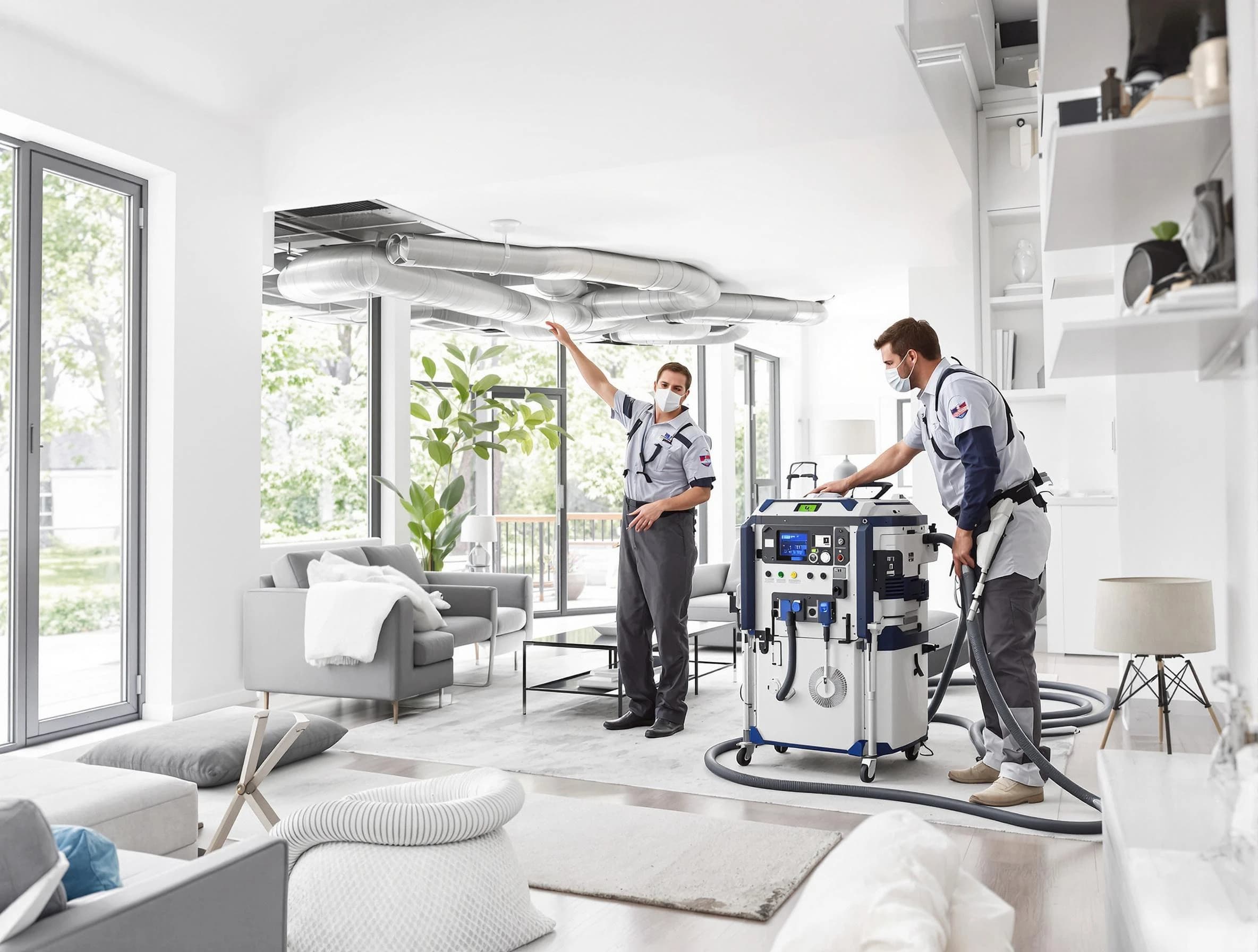 Sandia Heights Air Duct Cleaning professional conducting pure air duct cleaning with state-of-the-art equipment in Sandia Heights