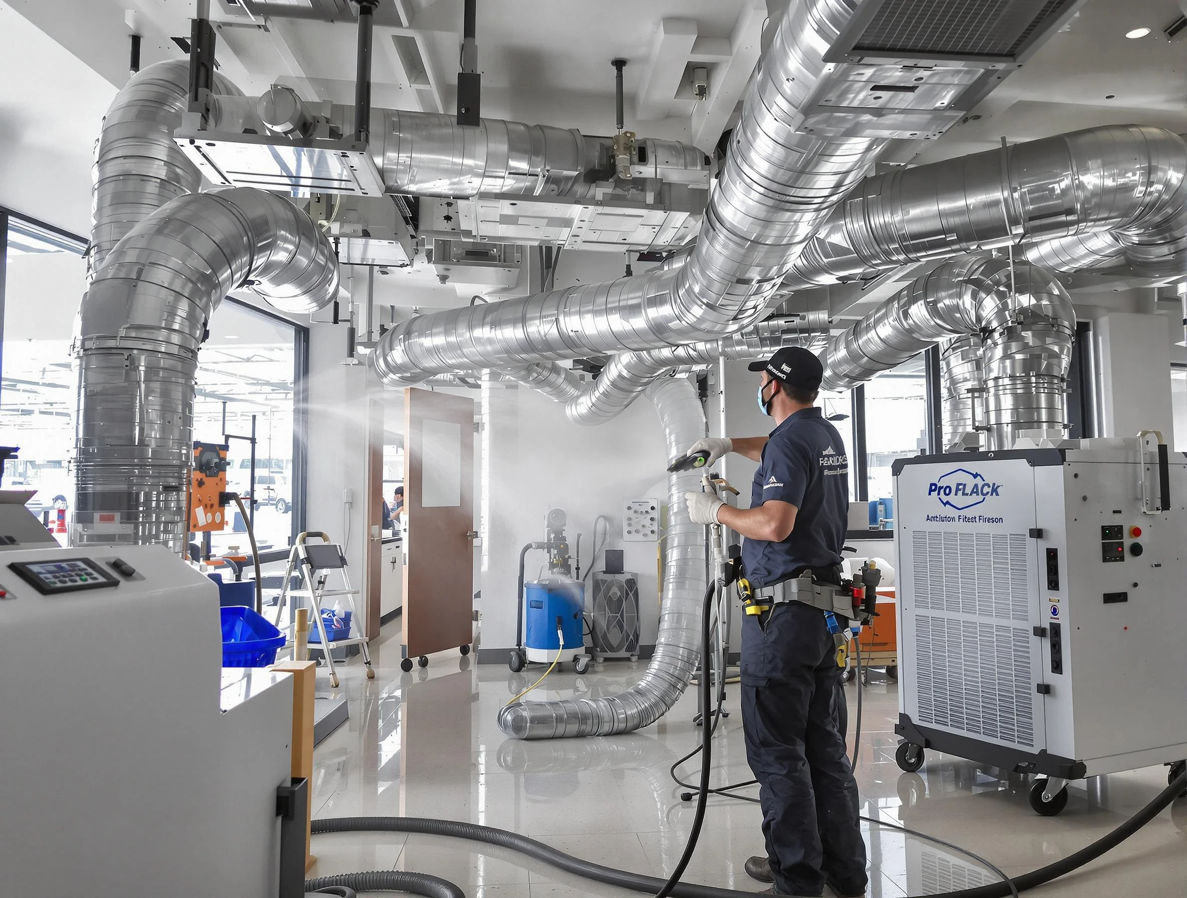 Negative Pressure Air Duct Cleaning in Sandia Heights