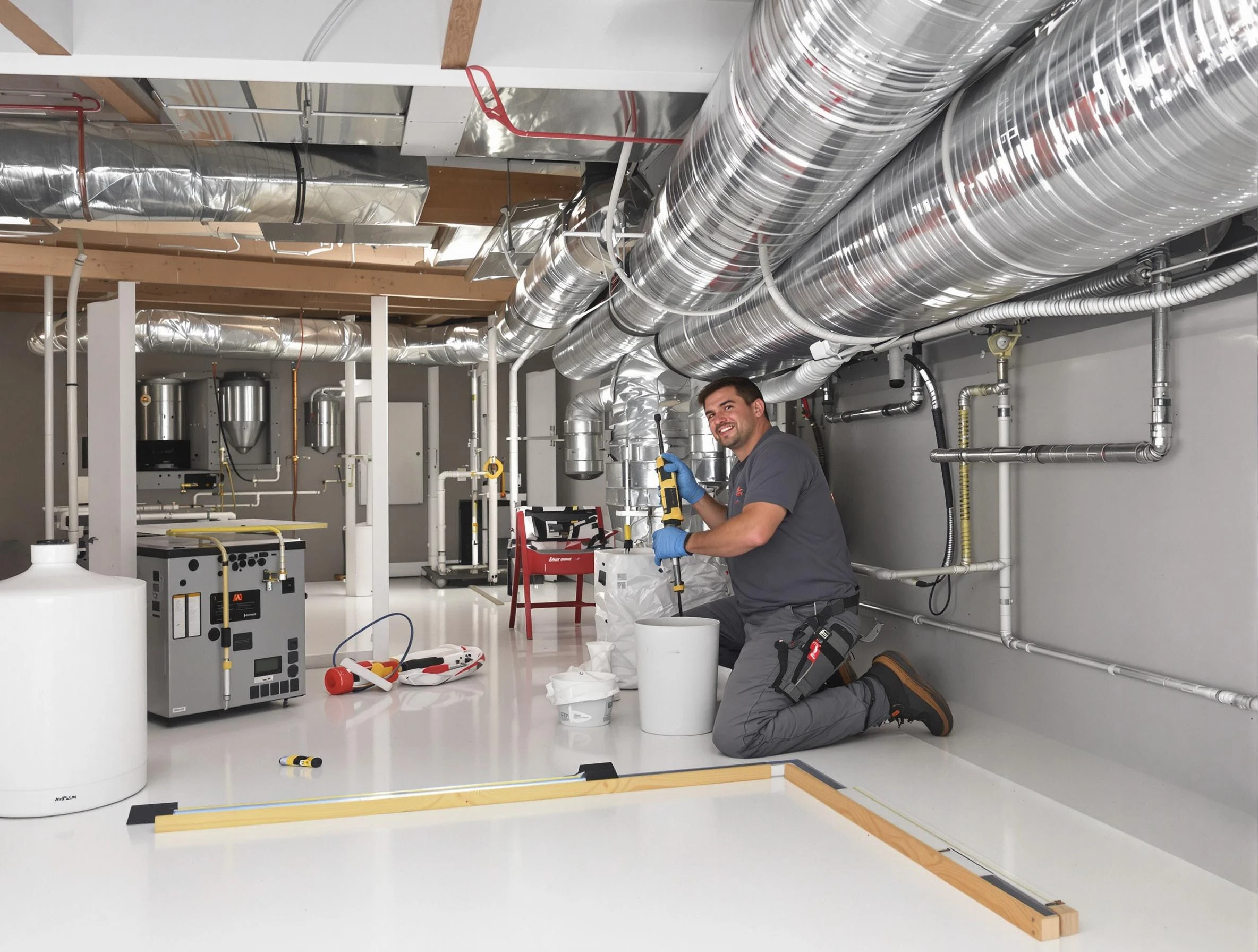 Professional duct sealing service by Sandia Heights Air Duct Cleaning in Sandia Heights