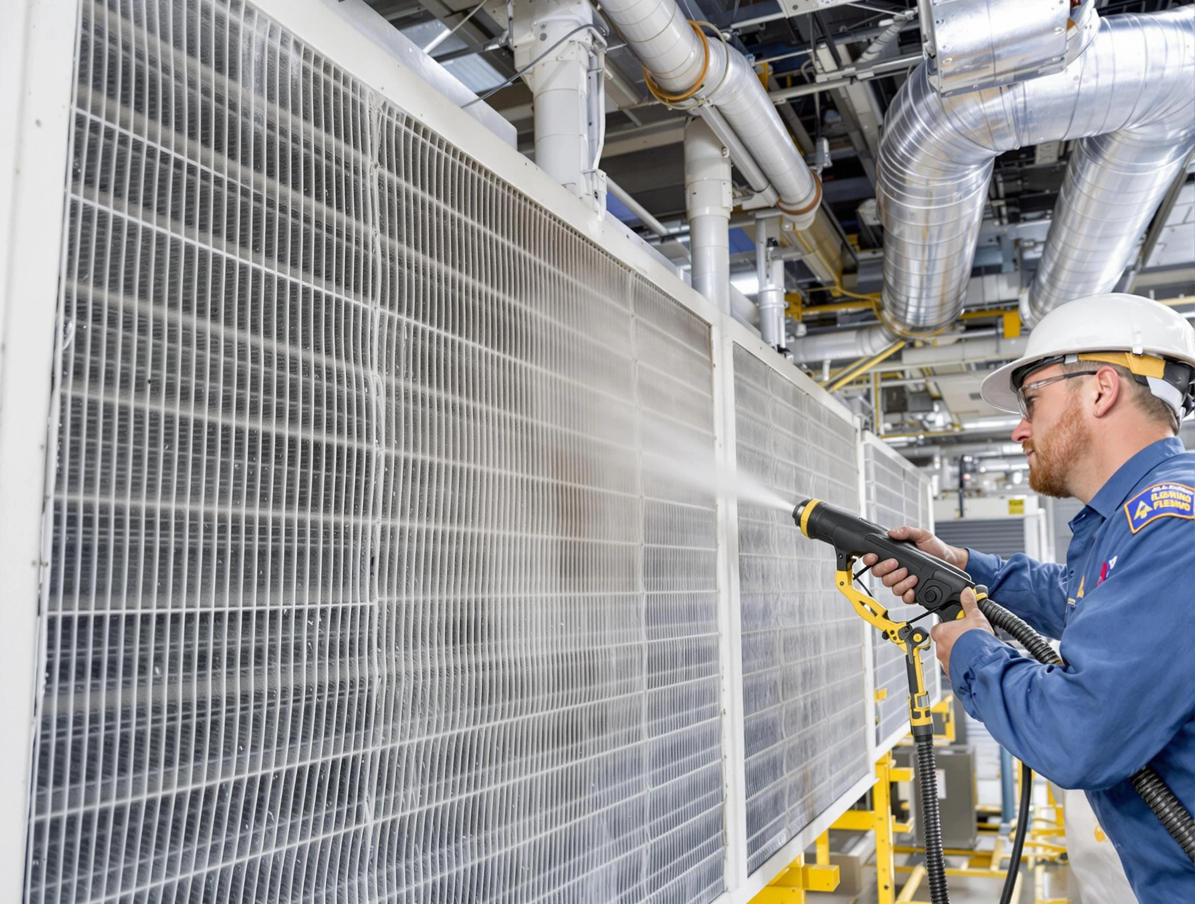 Professional commercial coil cleaning by Sandia Heights Air Duct Cleaning in Sandia Heights