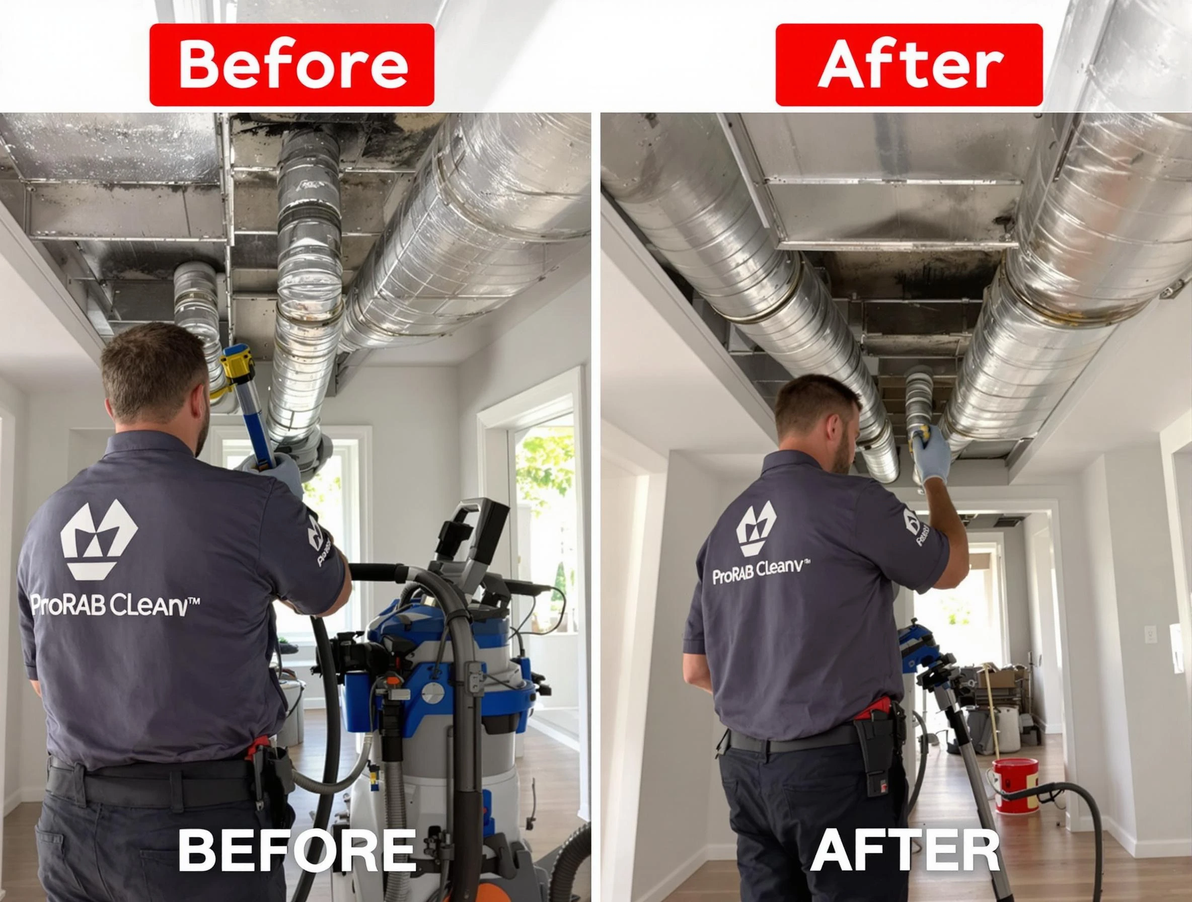 Sandia Heights Air Duct Cleaning expert performing thorough residential duct cleaning in a Sandia Heights home